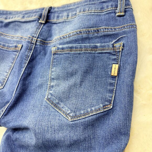 1822 Denim Skinny Ankle Jeans Medium Wash Mid Rise Women's Blue Size 10 - Picture 6 of 16